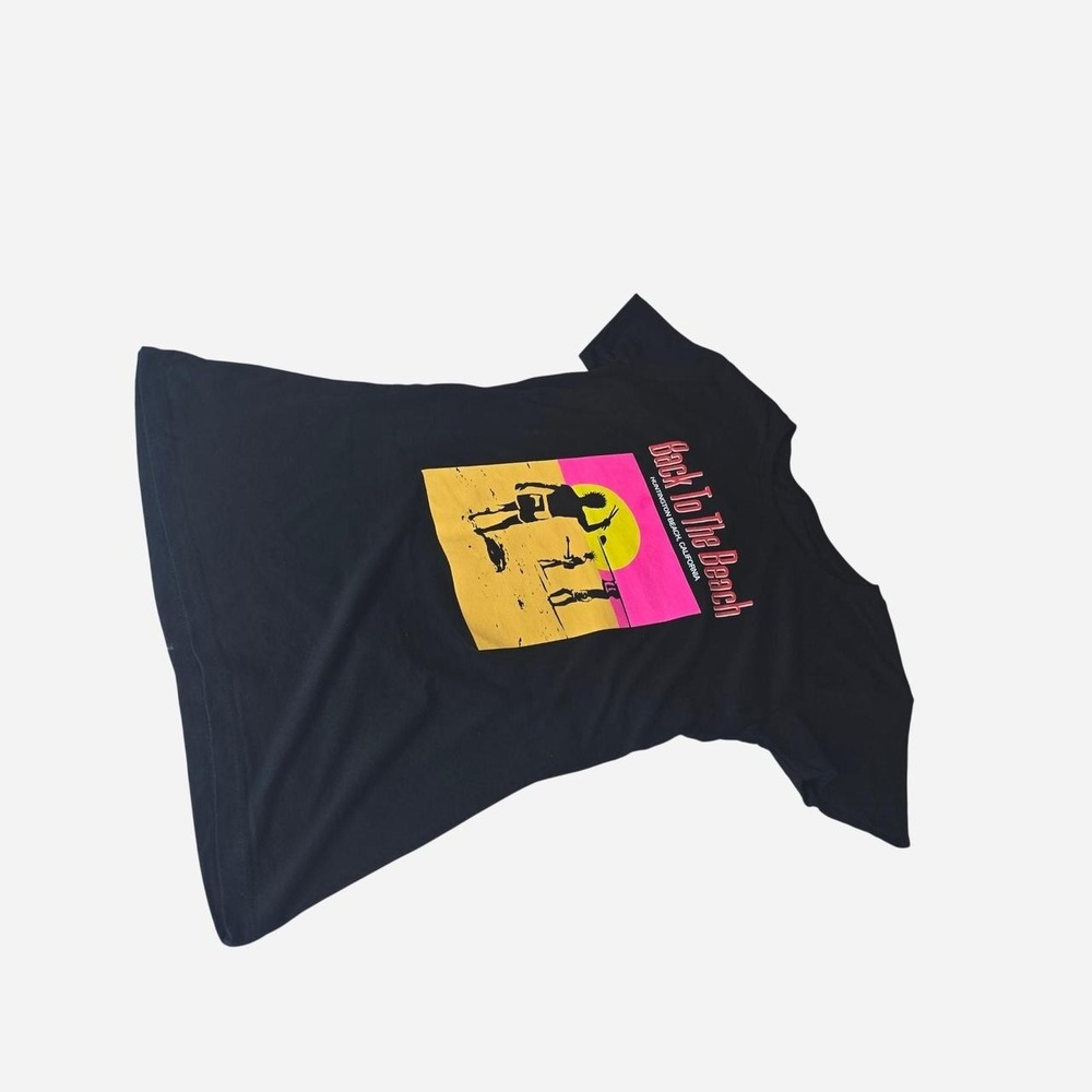 Back to the Beach‎ Graphic Black tee